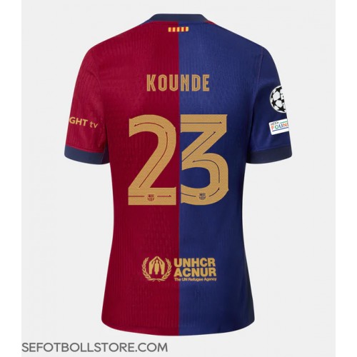 Barcelona Jules Kounde #23 Replika Hemmatröja 2024-25 Kortärmad